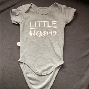 Little blessing onesie